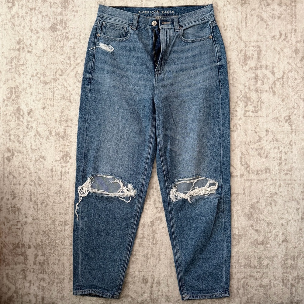 American Eagle Outfitters High Rise Relaxed Mom Jeans